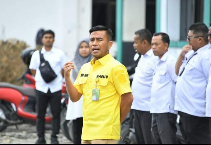 Pimpin Apel Di RSUD, Wabup Labura: Kita Pelayan Masyarakat
