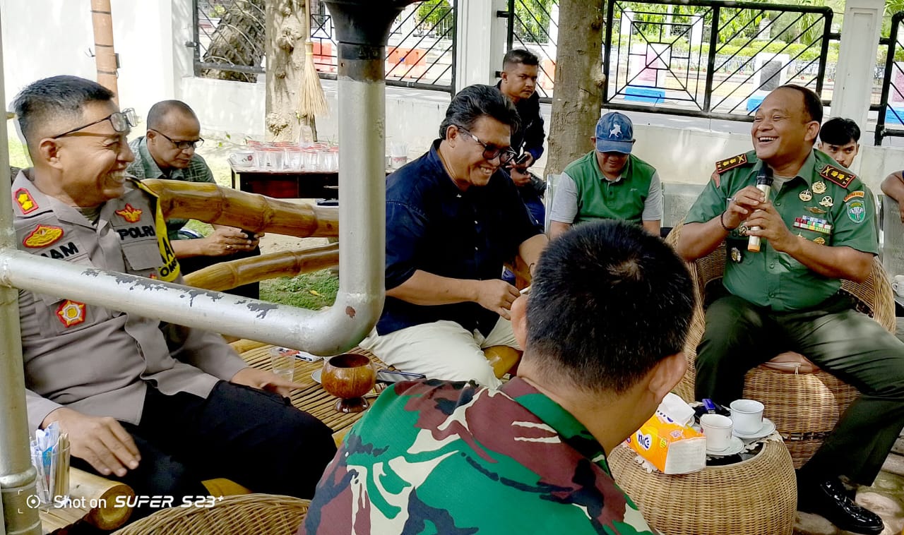 Pj. Bupati Pidie Coffee Morning Bersama Wartawan
