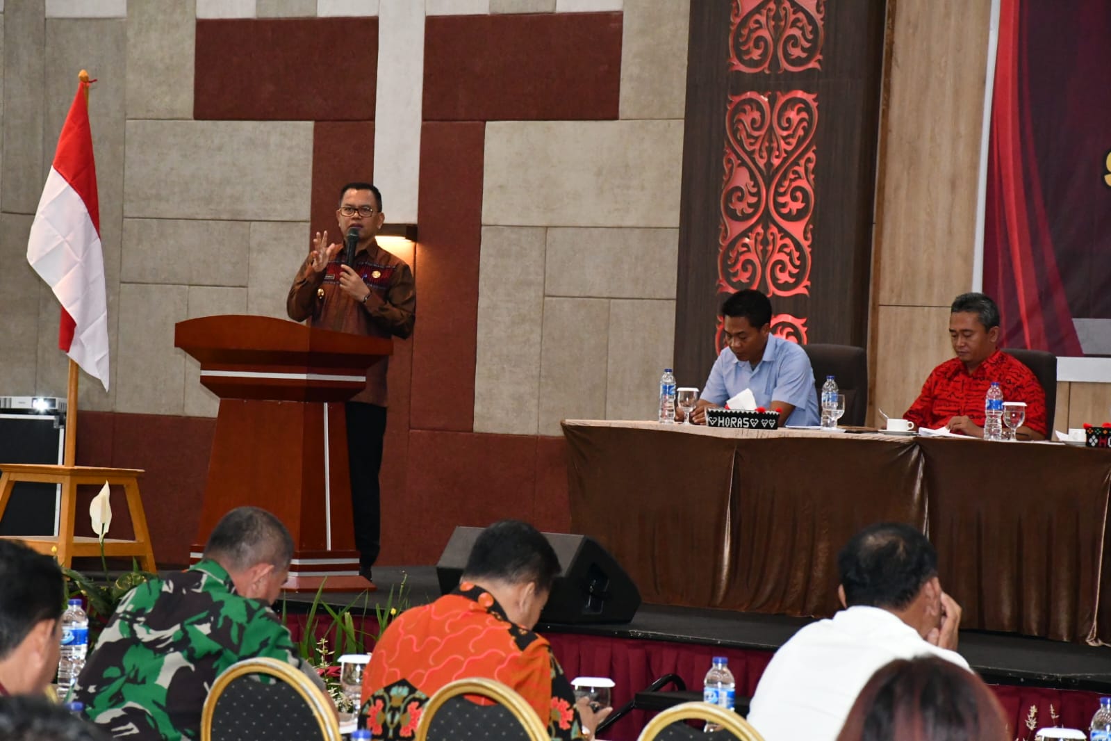 KPU Toba Sosialisasi Pemilu, Bupati Ingatkan ASN Netral