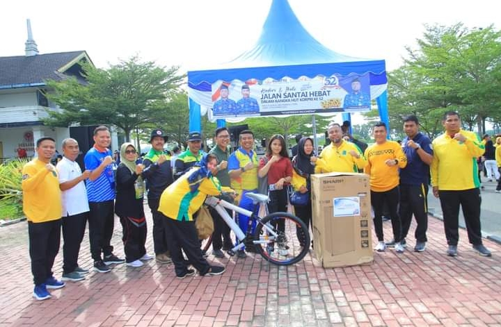 Bupati Dan ASN Labura Jalan Santai Bersama