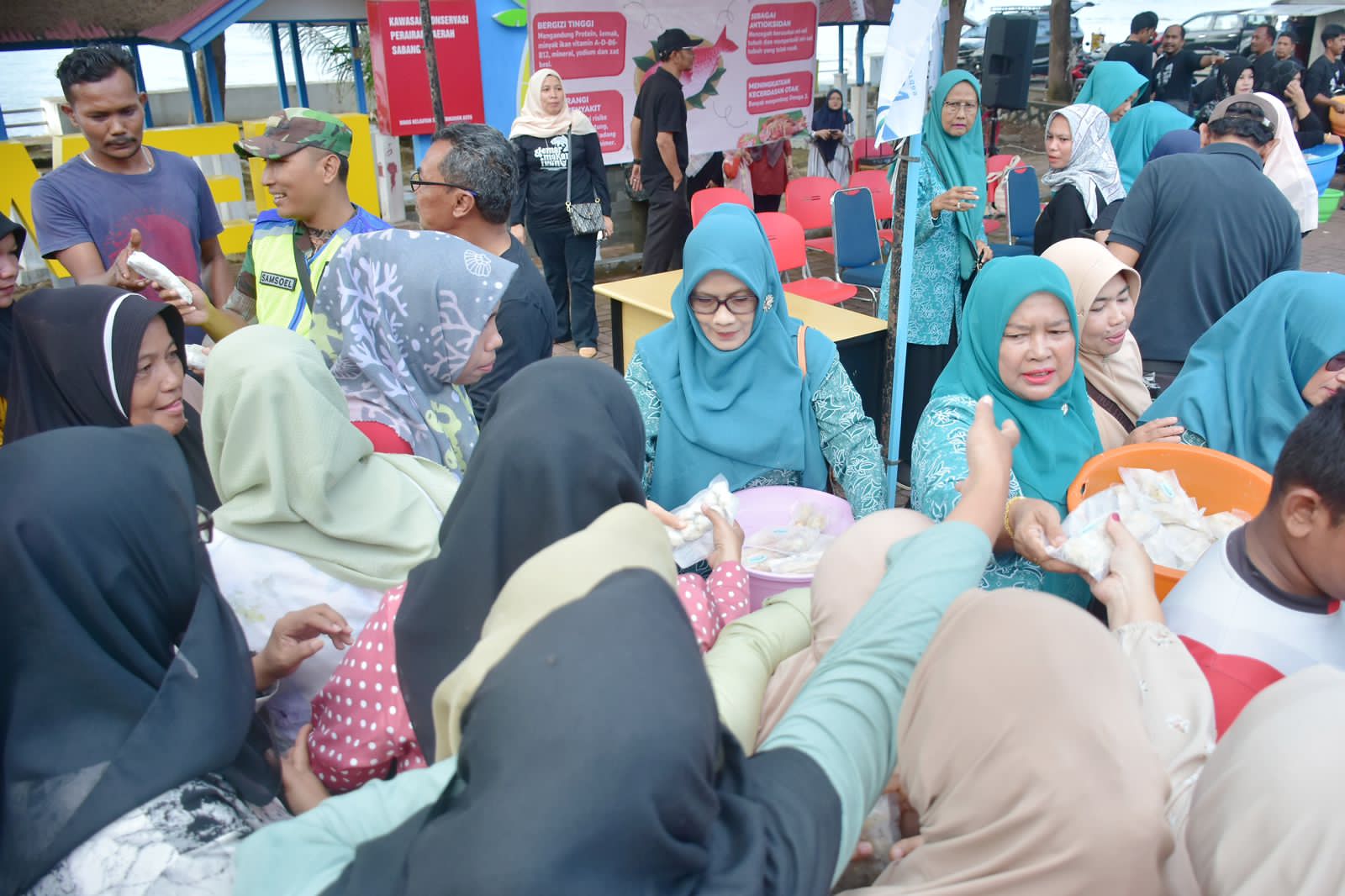 Di Sabang, Kampanye Gemar Makan Berbagai Olahan Ikan