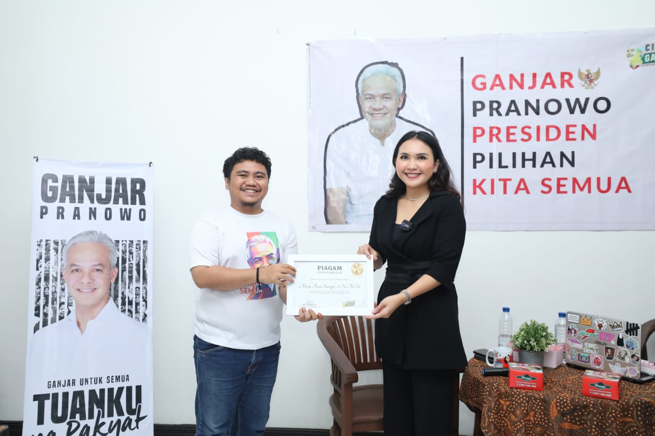 Civitas Ganjar Sumut Duduk Bareng Milenial-Mahasiswa Bahas Pendidikan