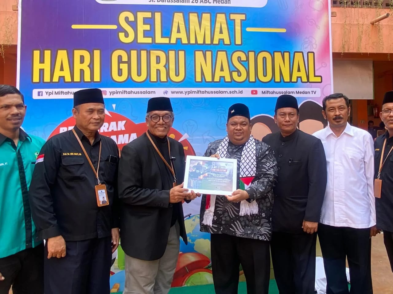 YPI Miftahussalam Medan Serukan Dukungan Untuk Palestina Donasikan Rp22 Juta