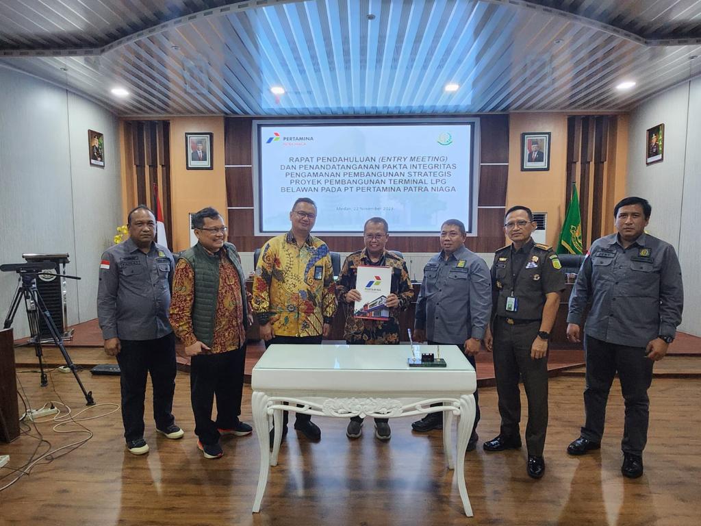 PPN Dan Kejaksaan Kolaborasi Kawal Proyek Strategis Terminal LPG Belawan