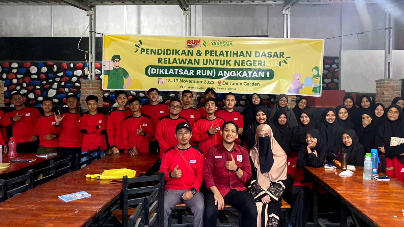 Yakesma Sumut Gelar Diklatsar RUN Angkatan Pertama