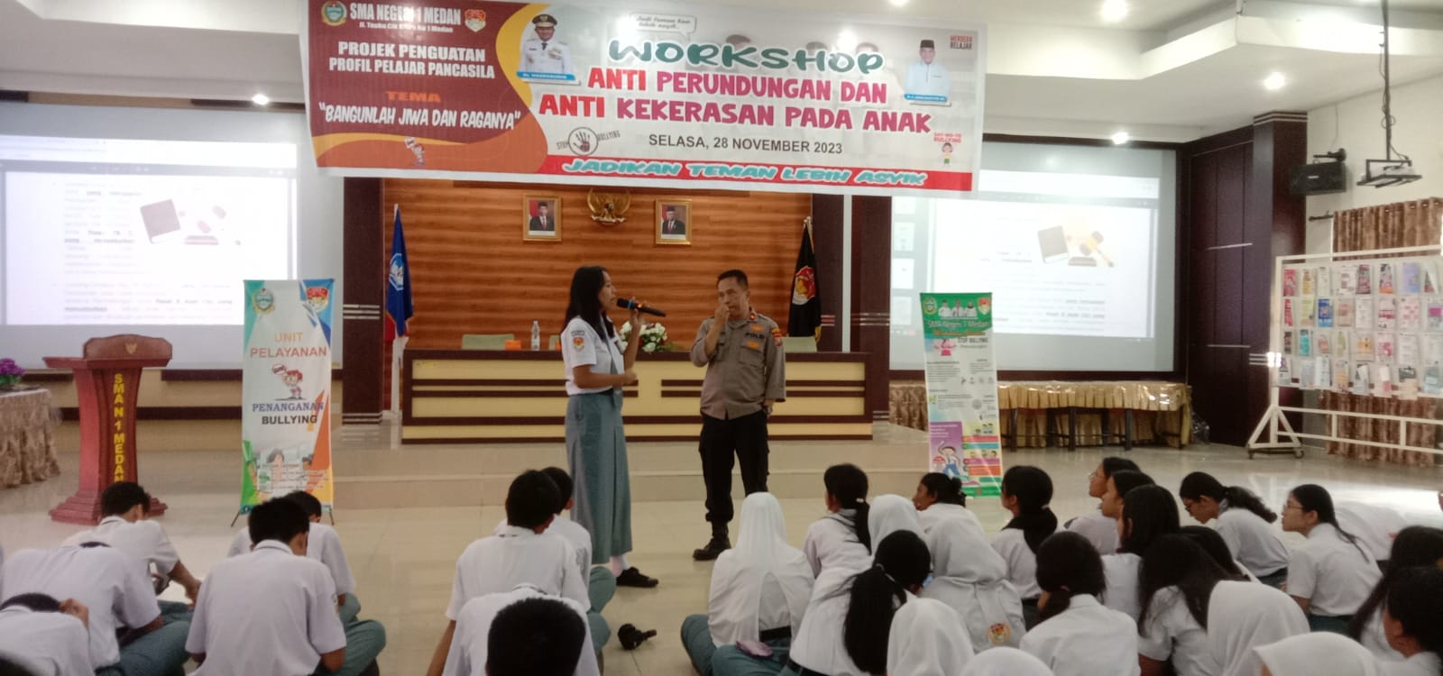 Kasat Binmas Ajak Siswa-Siswi Jauhi Perilaku Yang Rugikan Orang Lain