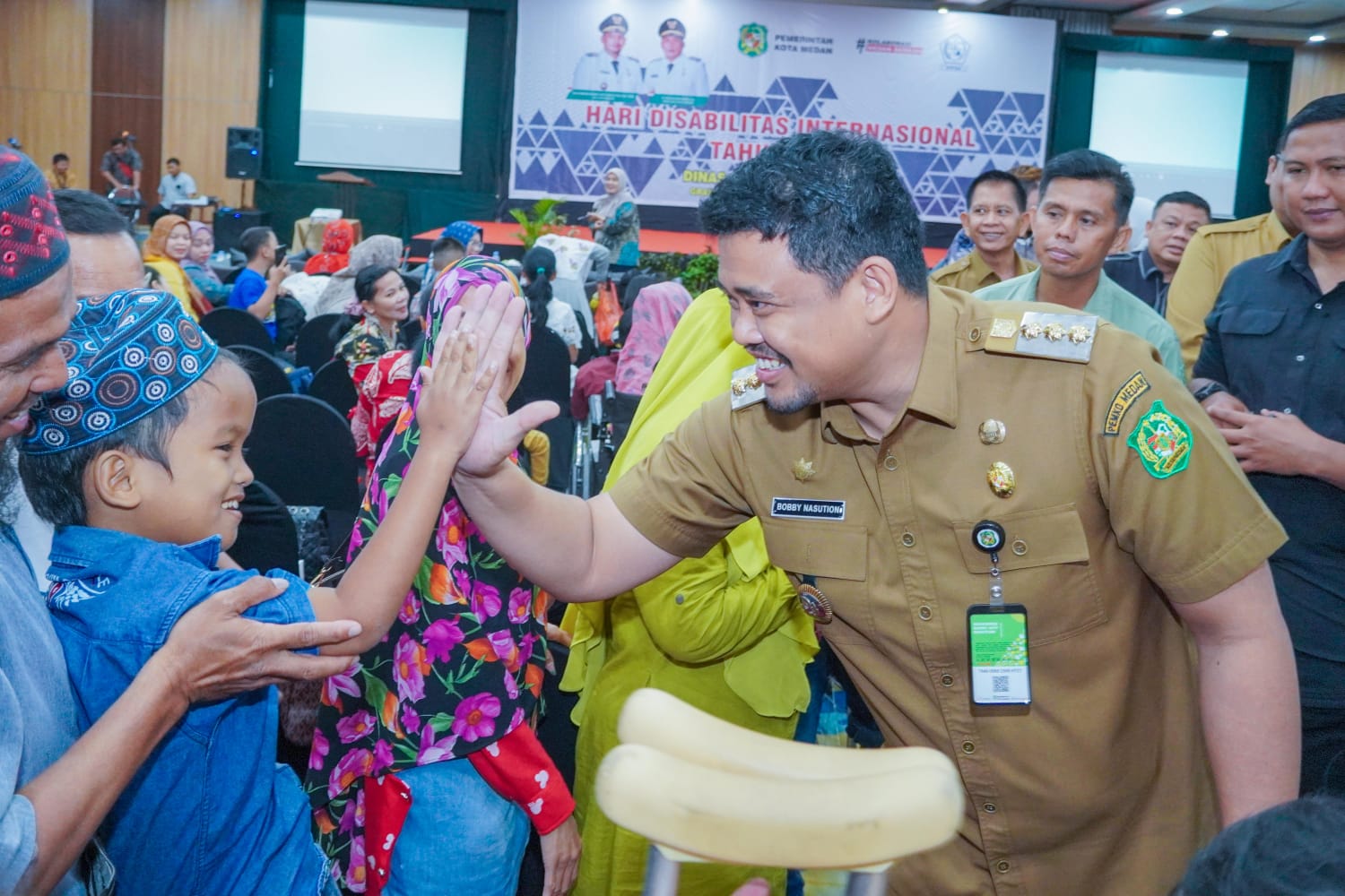 Ini Bentuk Kepedulian Bobby Nasution Terhadap Penyandang Disabilitas
