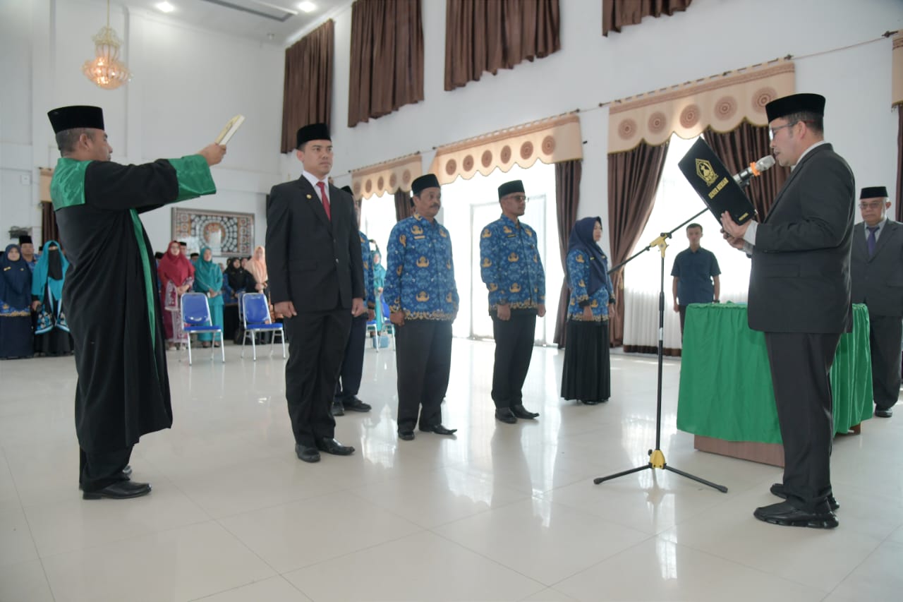 Khairmansyah Dilantik Jadi Pj Sekda Bener Meriah