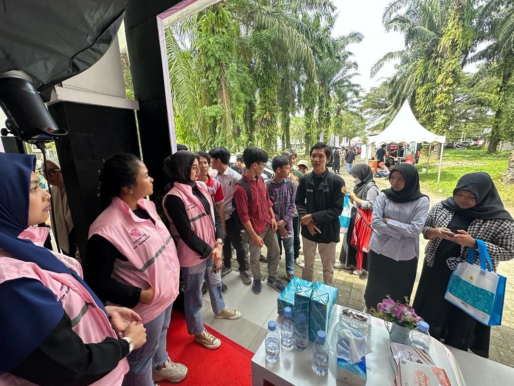 Kegiatan Srikandi PLN Group Disambut Antusias Mahasiswa USU