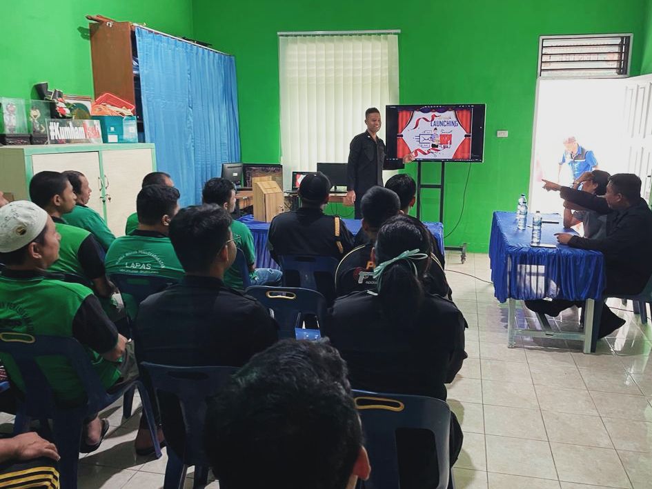 Lapas Siborongborong Launcing Inovasi 'Surat Napi Kita'