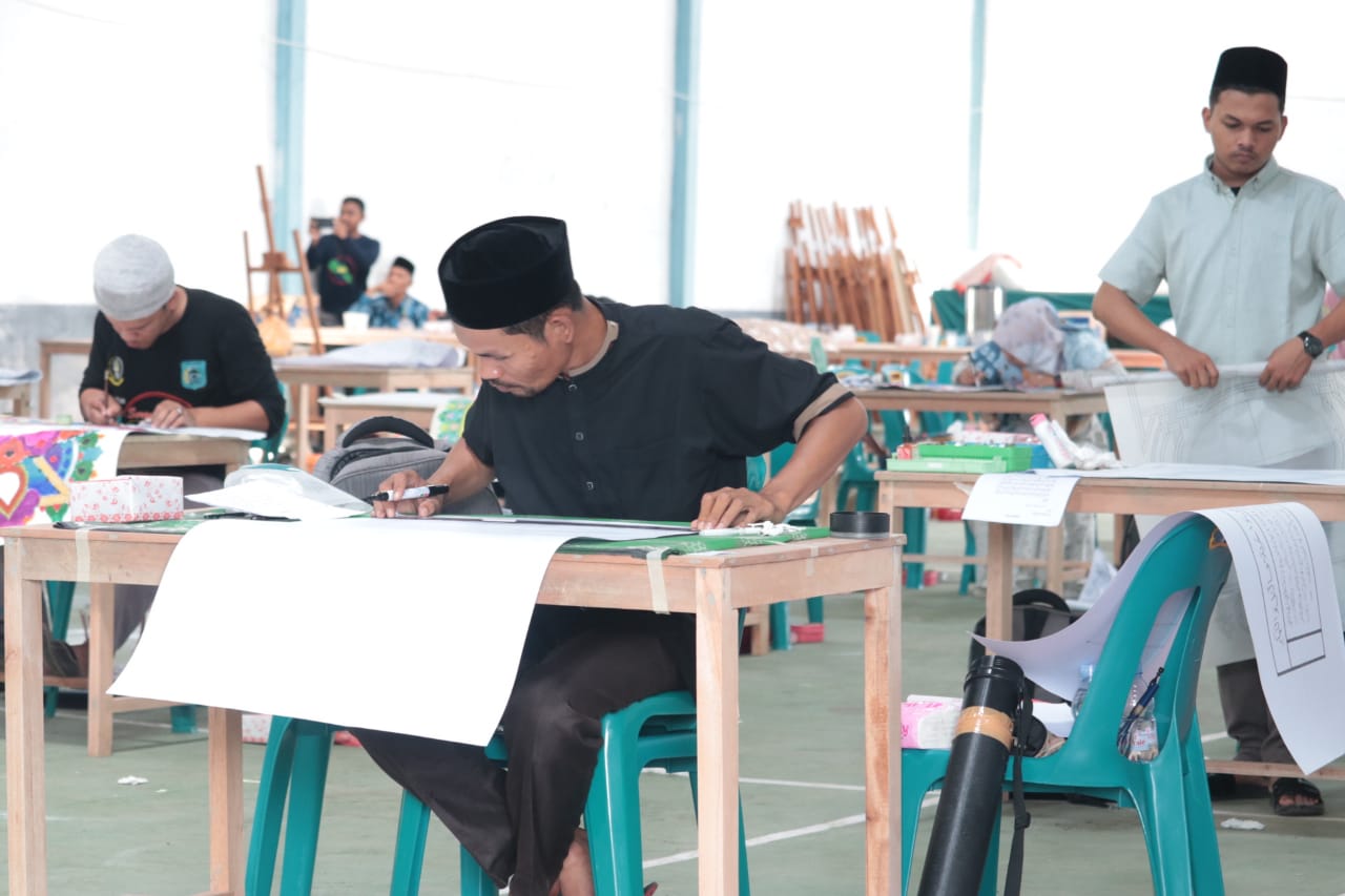 4 Peserta Khattil Quran Aceh Besar Melaju Ke Final MTQ