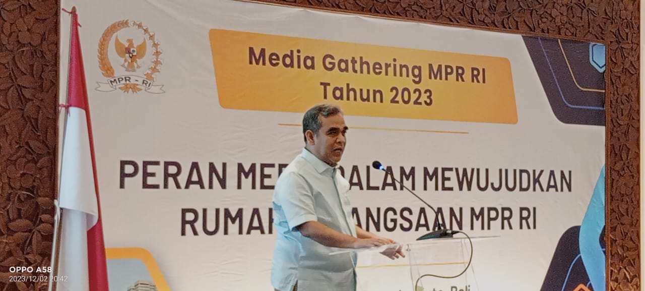 Wakil Ketua MPR Harapkan Pernyataan Para Elit Politik Memberi Optimisme