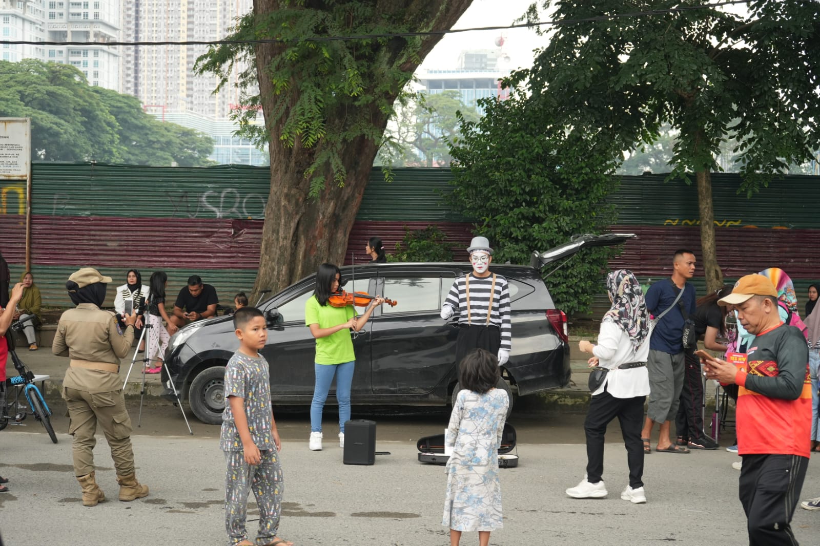 CFD Dimanfaatkan Masyarakat Sebagai Wadah Pertunjukan Seni