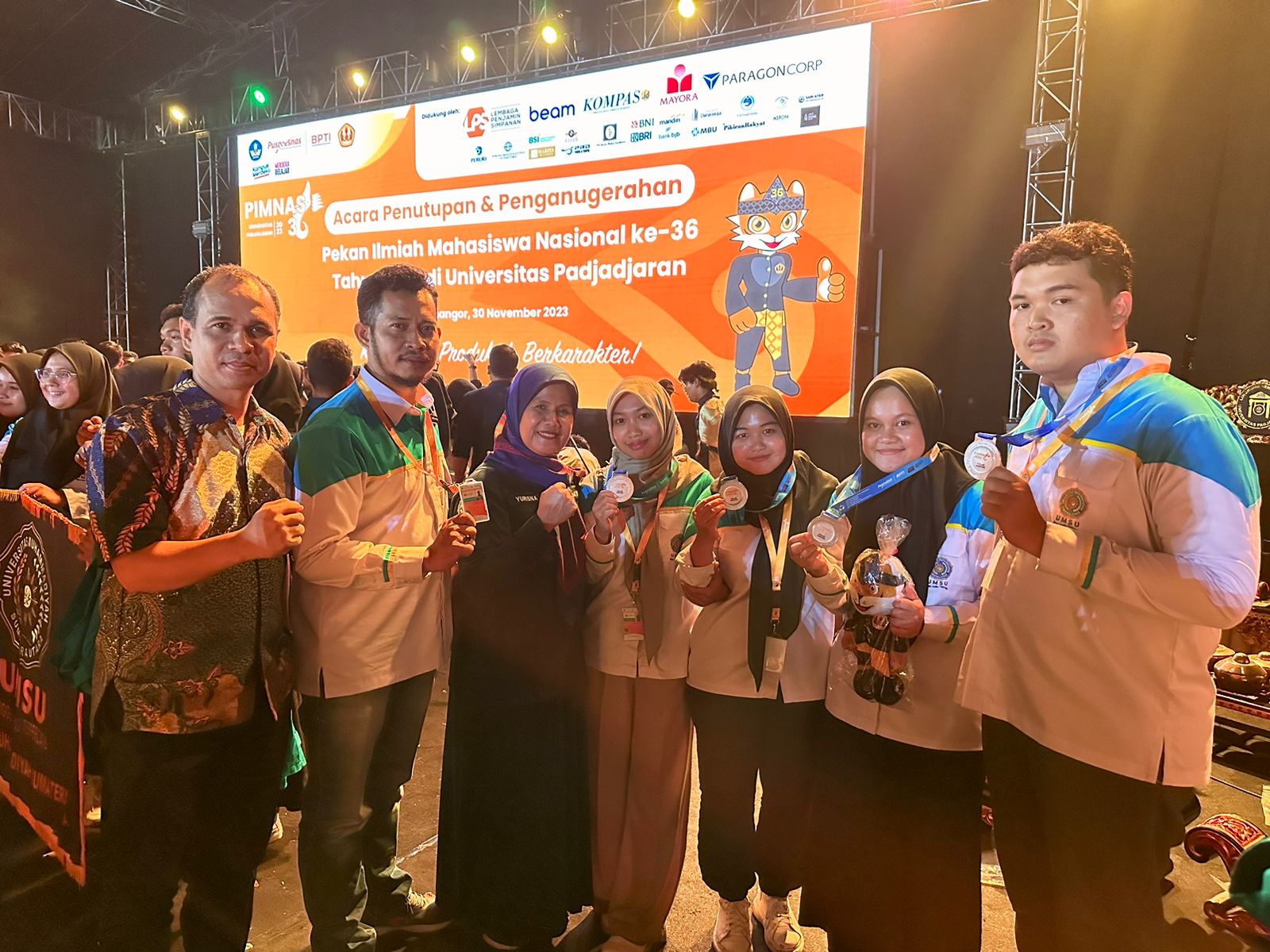UMSU Raih 2 Medali Dan Juara Favorit PIMNAS Ke 36 Di UNPAD