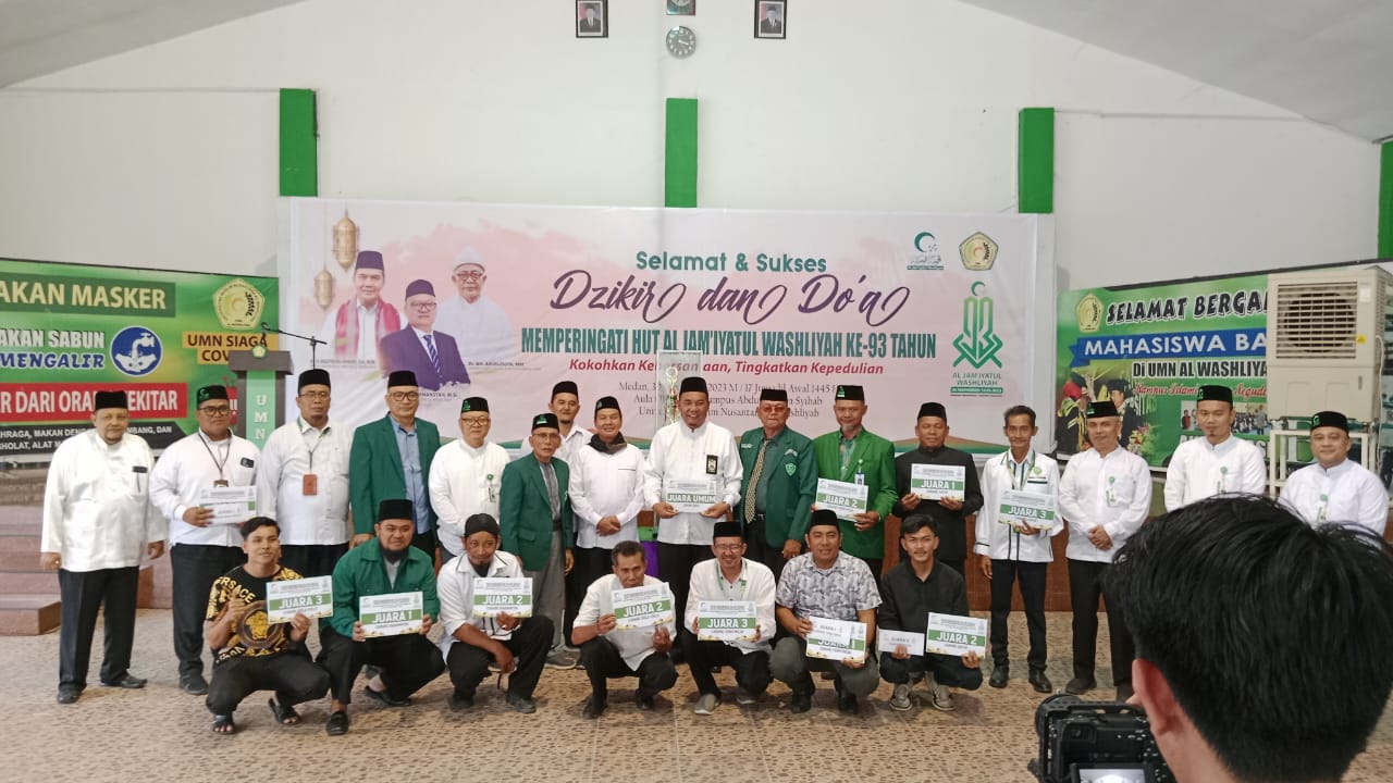 UNIVA Medan Juara Umum Antar PT Al Washliyah Se Indonesia