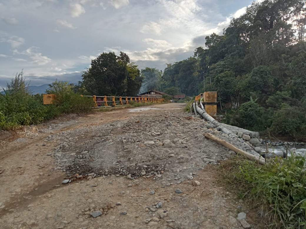 Dinas PUPR Agara Selesai Perbaiki Jembatan Pantai Barat