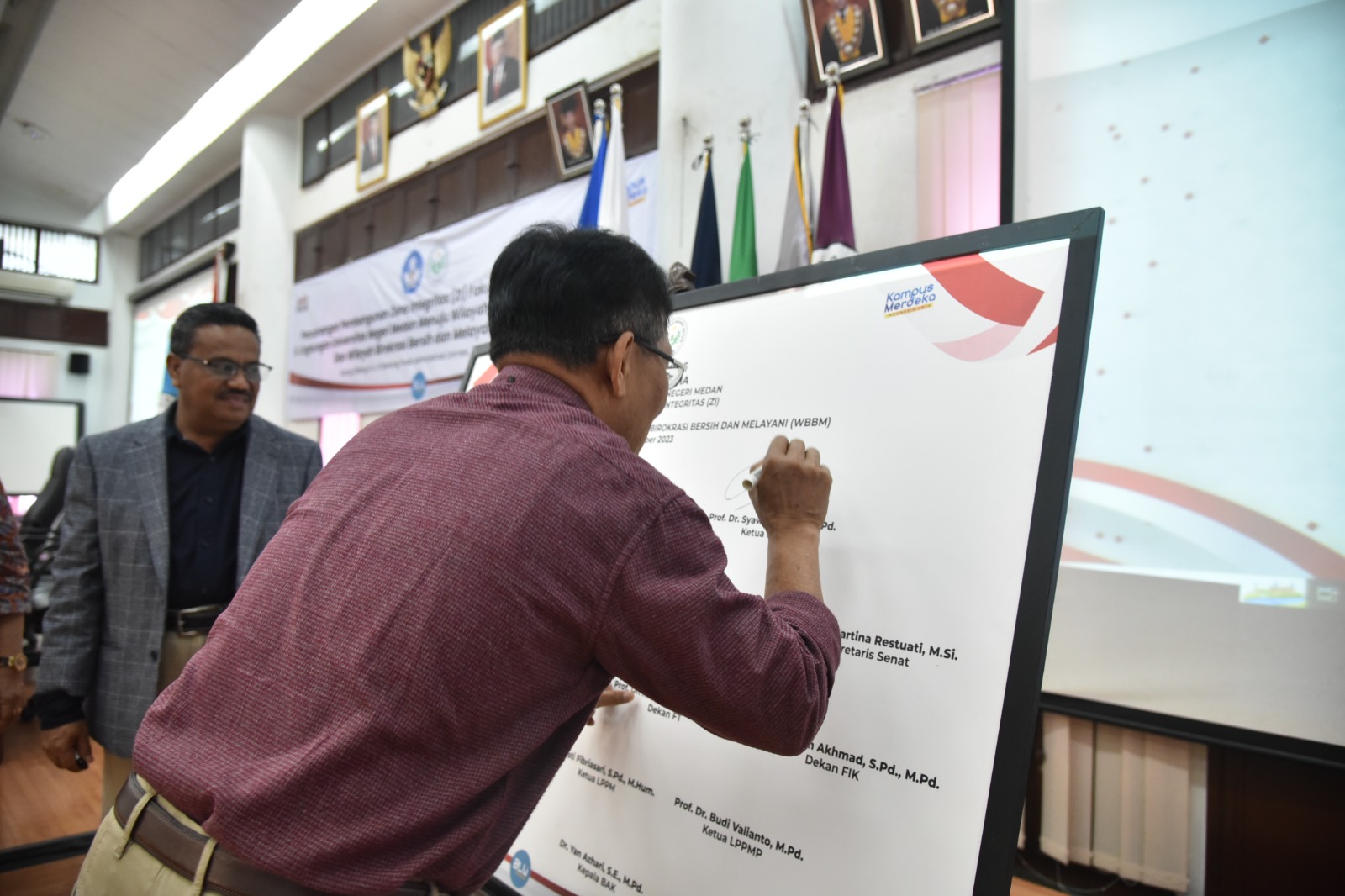 Unimed Komitmen Bangun Zona Integritas Di lingkungan Kampus