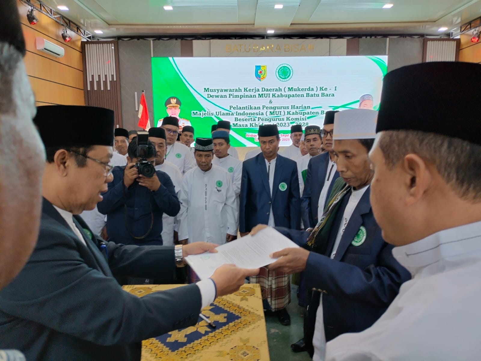 MUI Batubara Gelar Musyawarah Kerja Dan Pelantikan