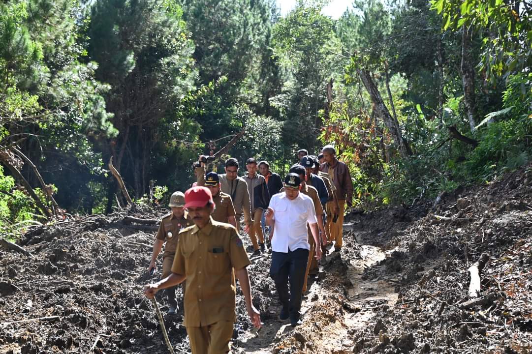 Longsor Di Baktiraja Humbahas Diduga Akibat Illegal Logging