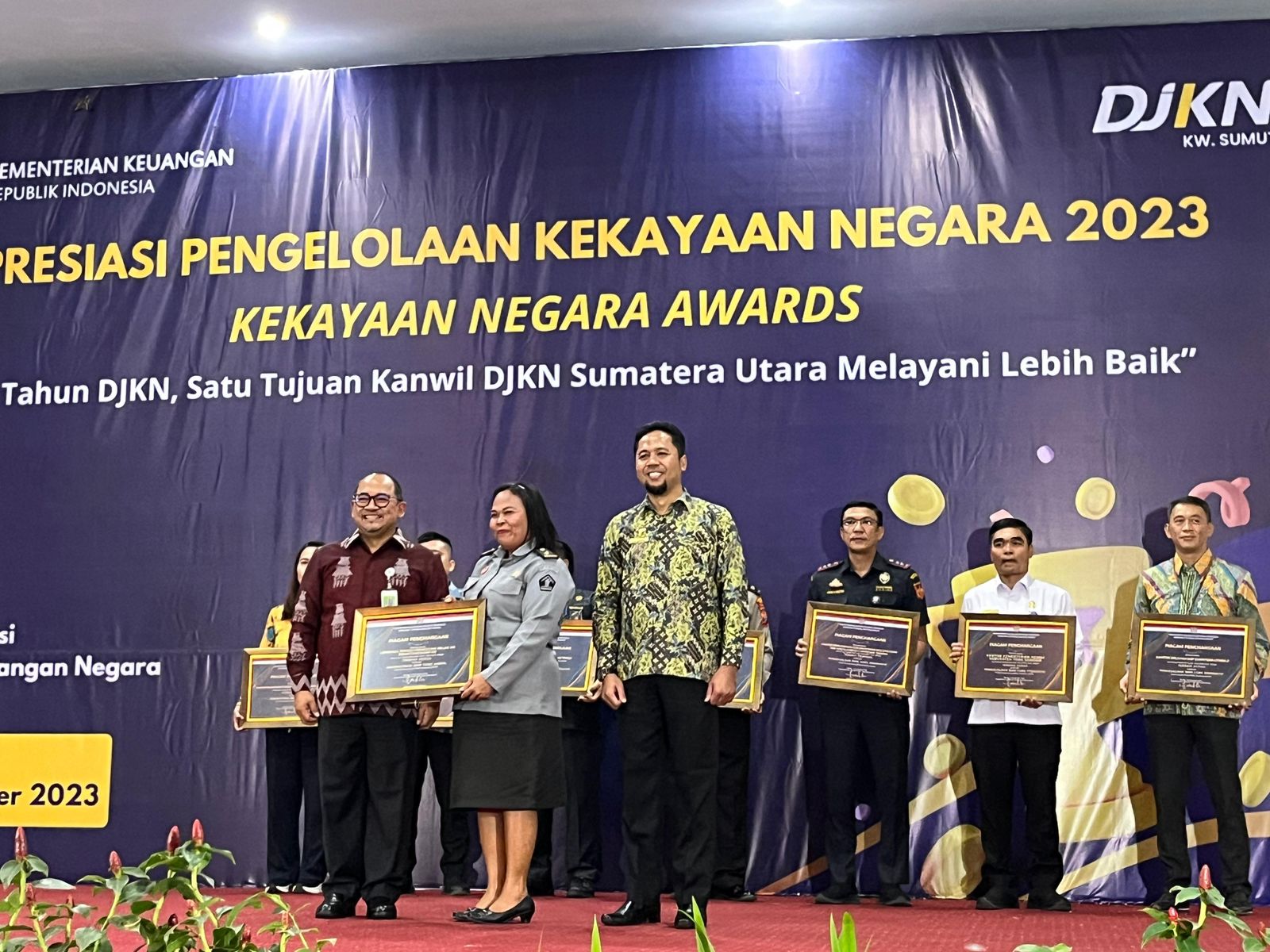 Lapas Kelas IIA Pematang Siantar Raih 2 Penghargaan Administrasi BMN