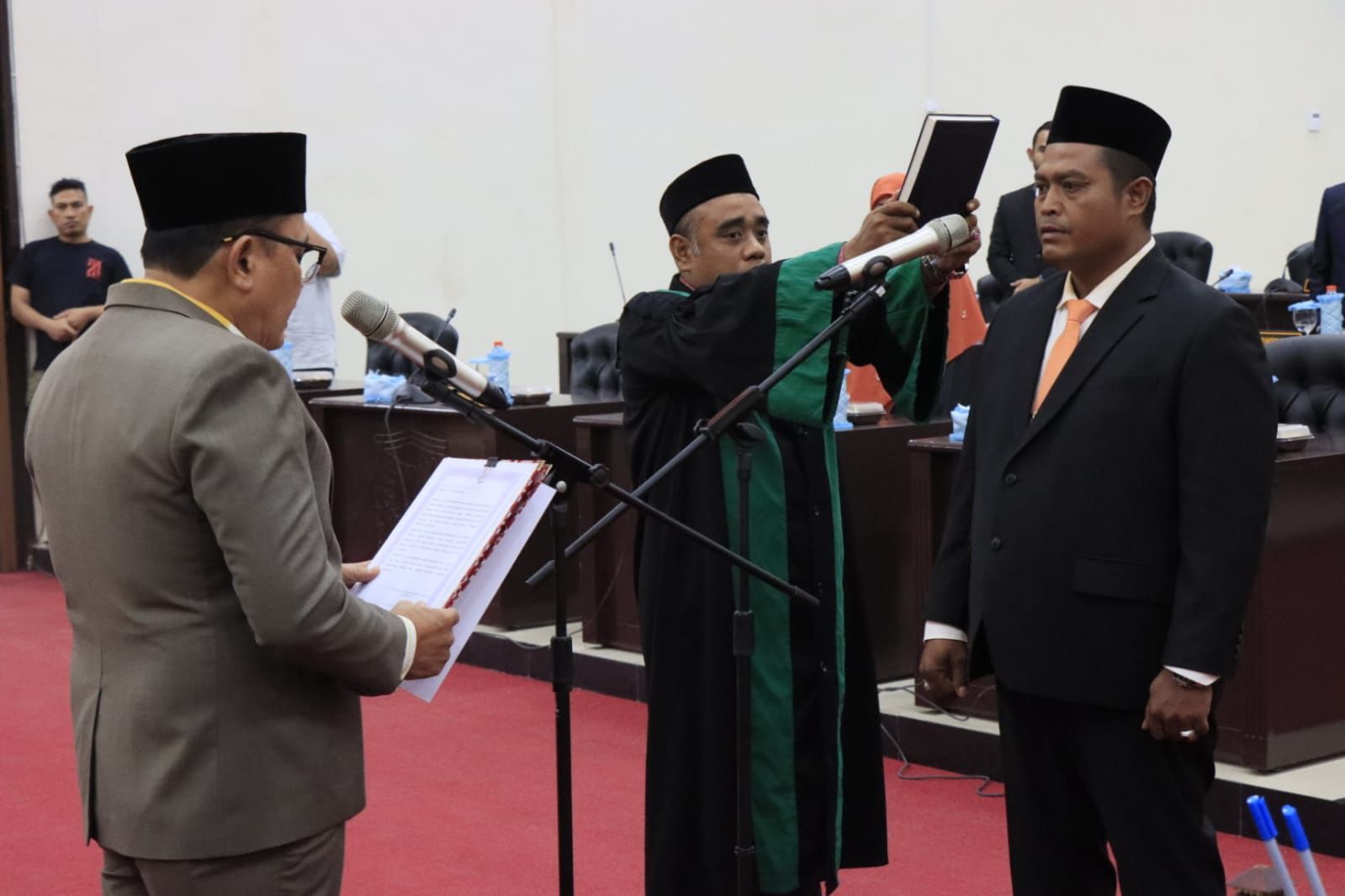 Zainal Abidin Dilantik Sebagai PAW DPRD Binjai