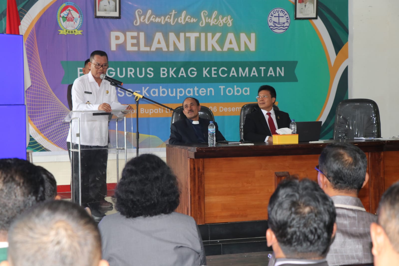 BKAG Se-Toba Dilantik, Ini Kata Bupati