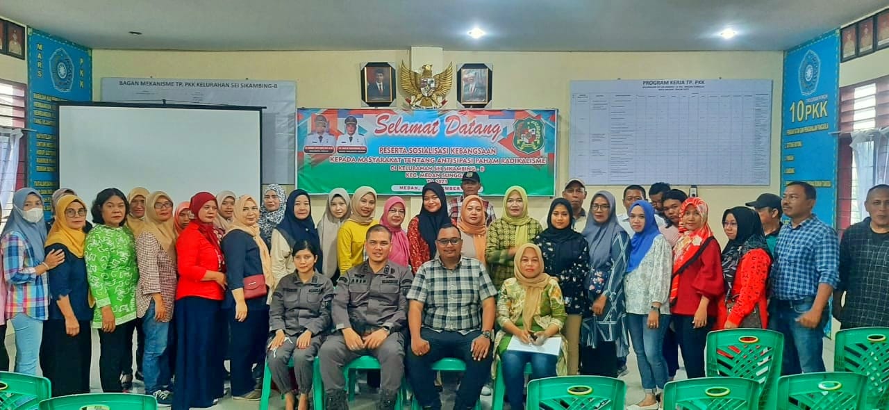Kejari Medan Gelar Penyuluhan Hukum Di Sei Sikambing B, Stop Radikalisme Dan Terorisme