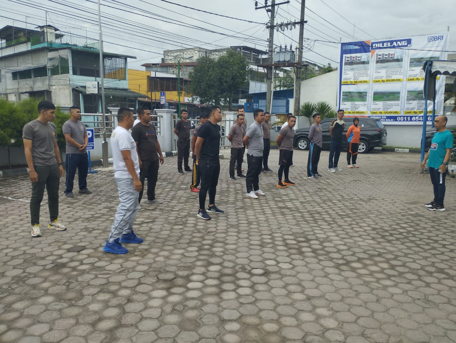 BRI BO Tanjungbalai Bina Mental Dan Fisik Satpam