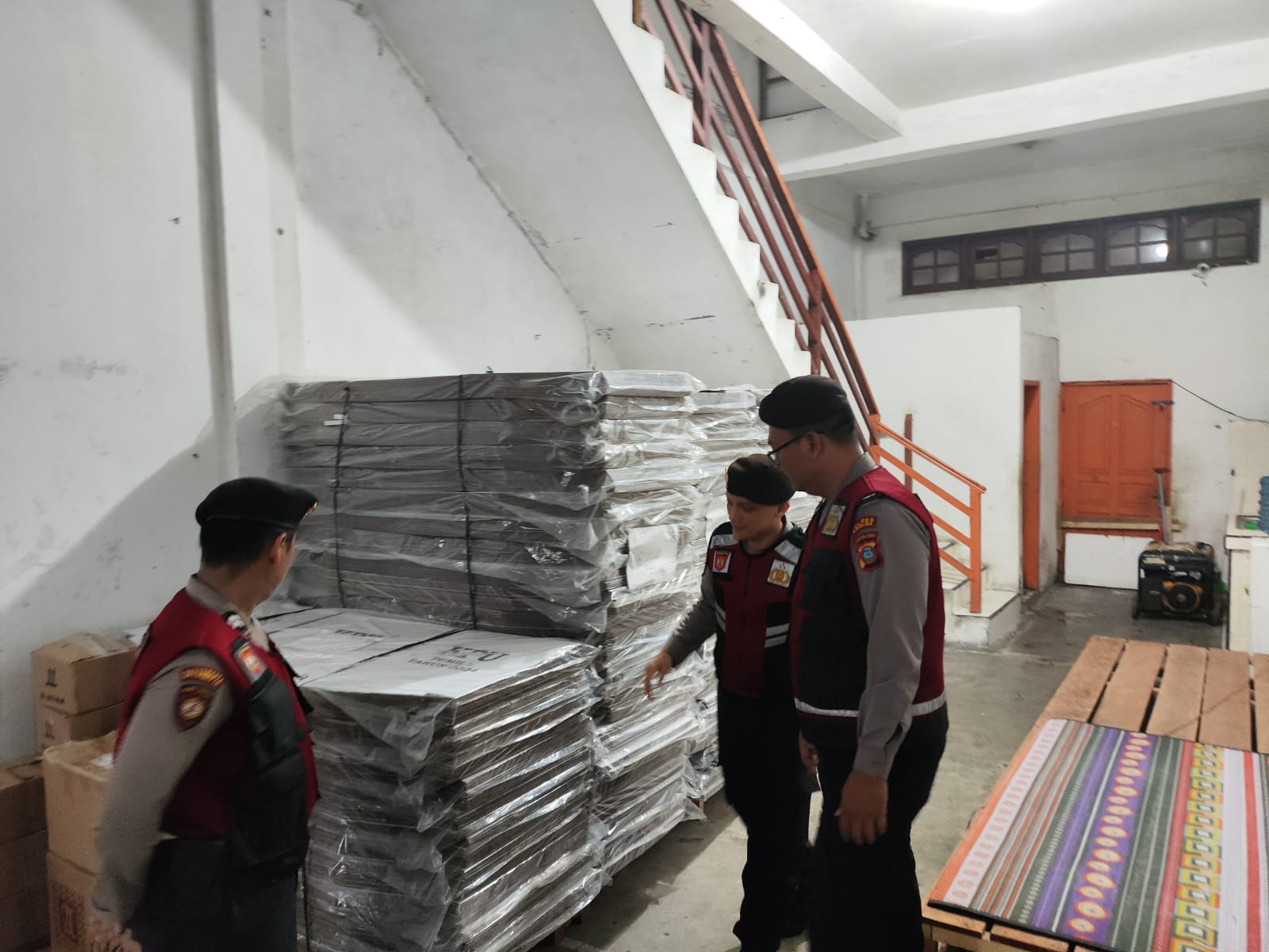 Polres Sibolga Rutin Patroli Tingkatkan Keamanan Jelang Pemilu 2024