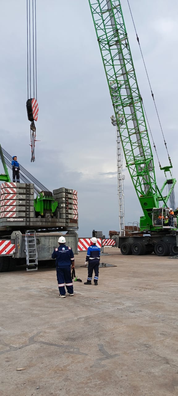 PT PMP Berikan Sharing Knowledge Perawatan Alat Mobile Crane