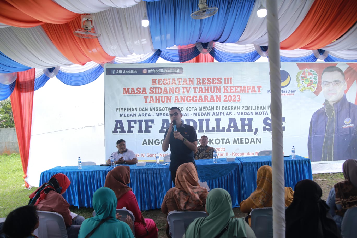 Reses Afif Abdillah, Warga Keluhkan Harga Sembako Tinggi