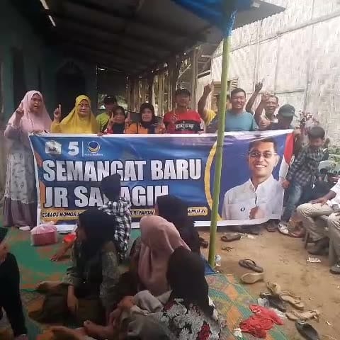 AMIN Dan JR Saragih Ada Di Hati Masyarakat Langkat
