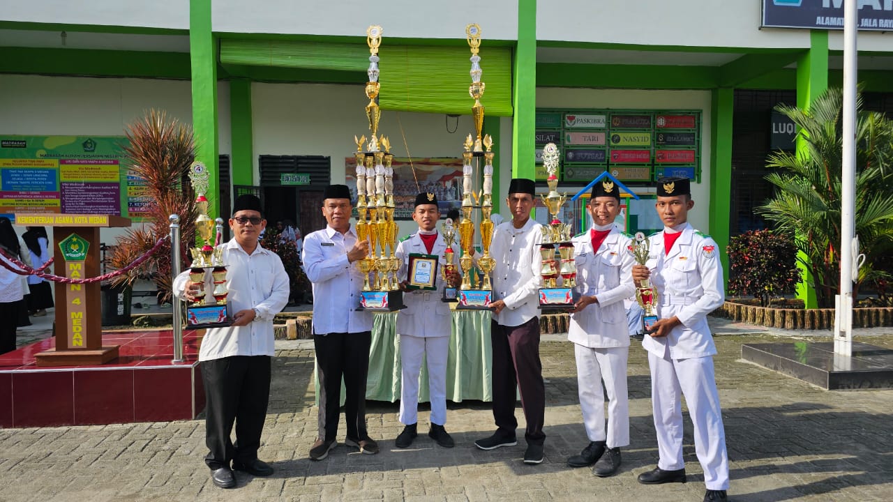 MAPN 4 Medan Berjaya Di Ajang Kreativitas Paskibra Indonesia