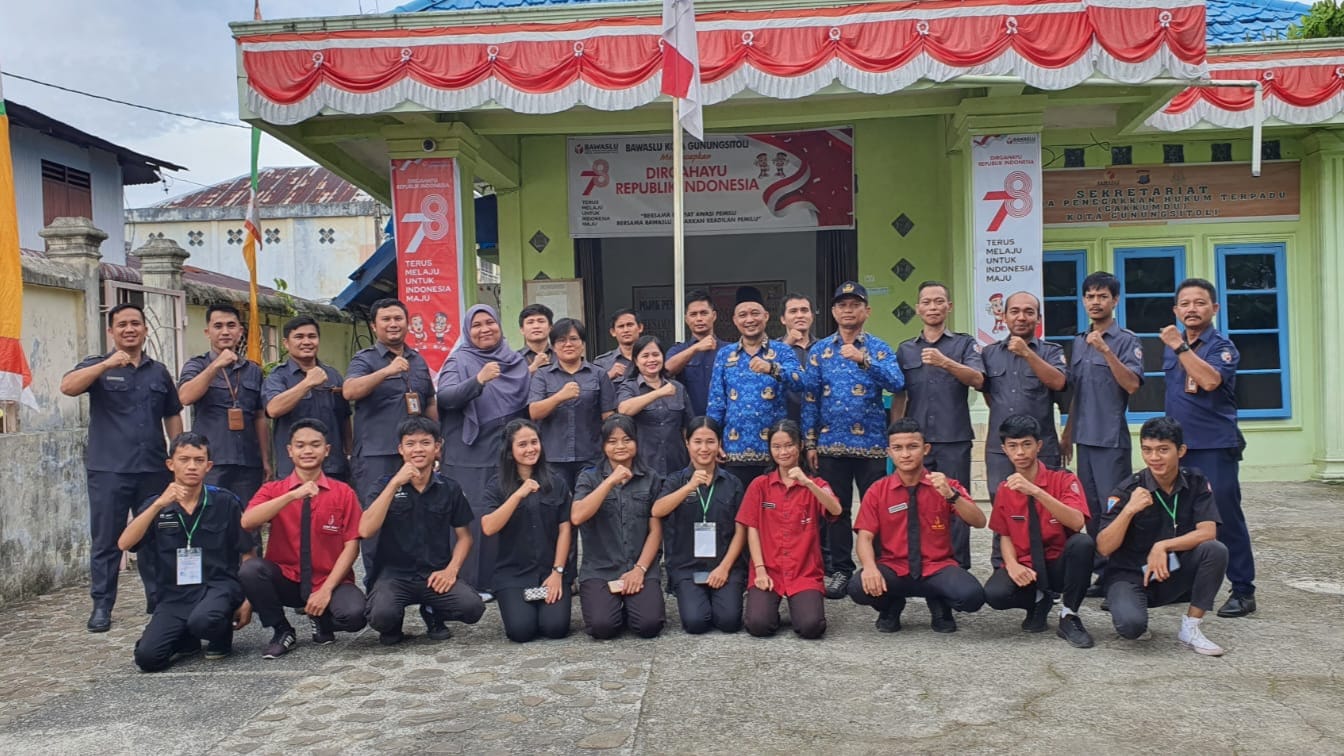 Sekretariat Bawaslu Kota Gunungsitoli Siap Sukseskan Tahapan Pengawasan Pemilu 2024