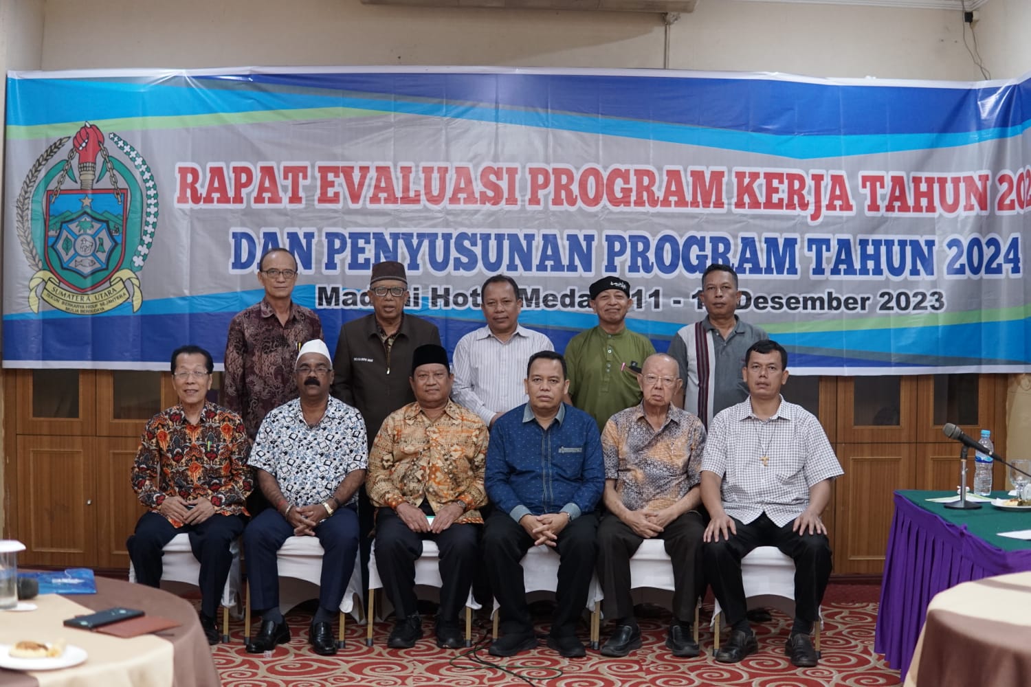 FKUB Sumut Gelar Evaluasi Kinerja Dan Susun Rencana 2024