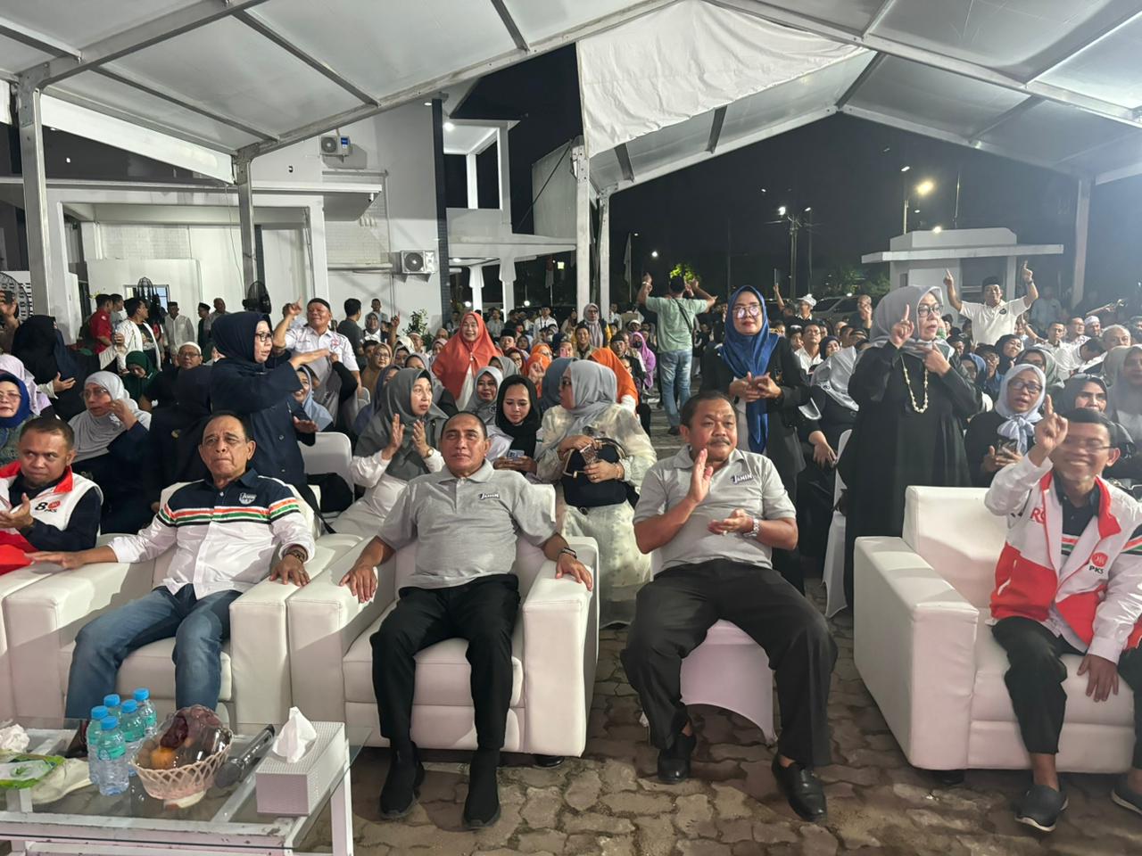 TKD AMIN Nobar Debat Capres - Cawapres