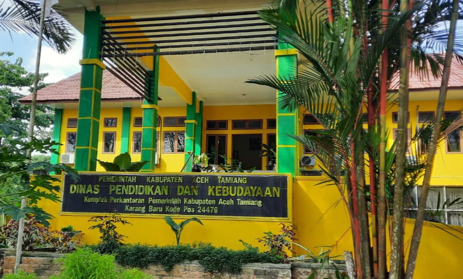 Abdul Muthalib Kembali Jabat Kadisdikbud Aceh Tamiang