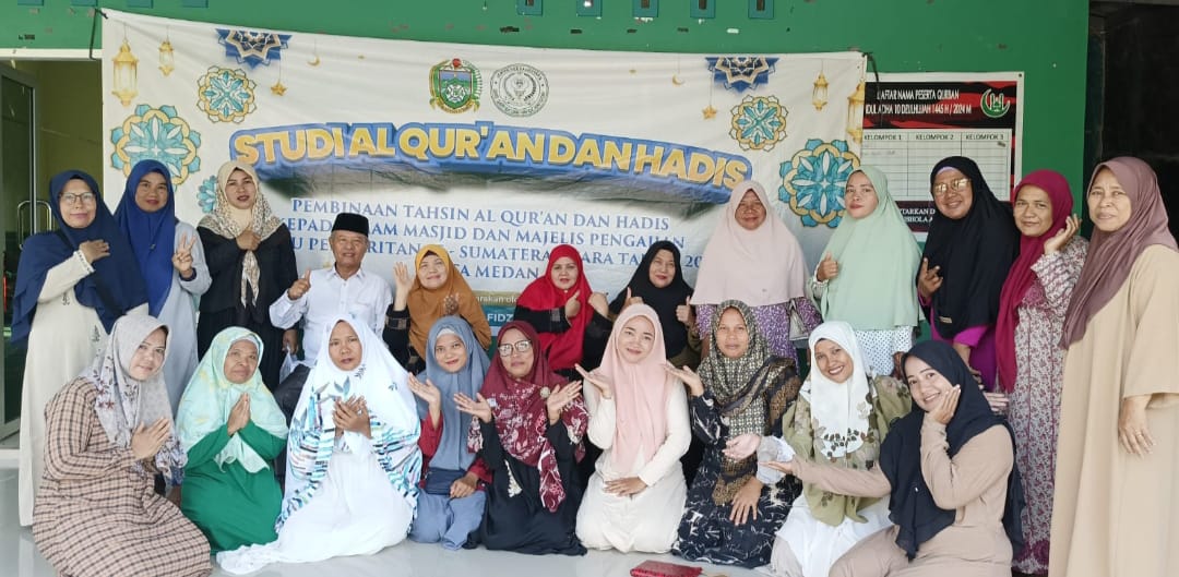 PW IPQAH Sumut Ajarkan Kajian Alquran Dan Hadits Serta Tahsin