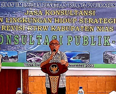 Pemkab Nisel Gelar Analisis KLHS Untuk Revisi RTRW 2024-2044