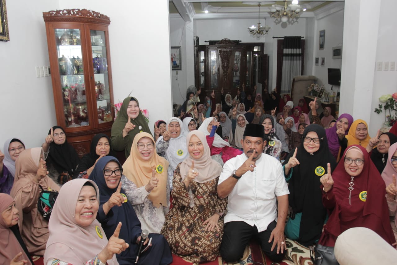 Majlis Taklim Nurul Iman Sunggal Dukung AMIN dan Rahudman Harahap