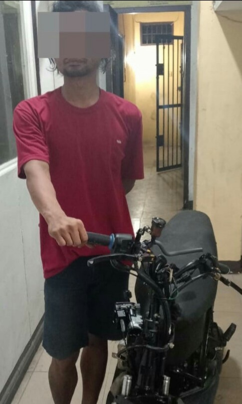 Polsek Siantar Utara Ringkus Pencuri Sepeda Motor