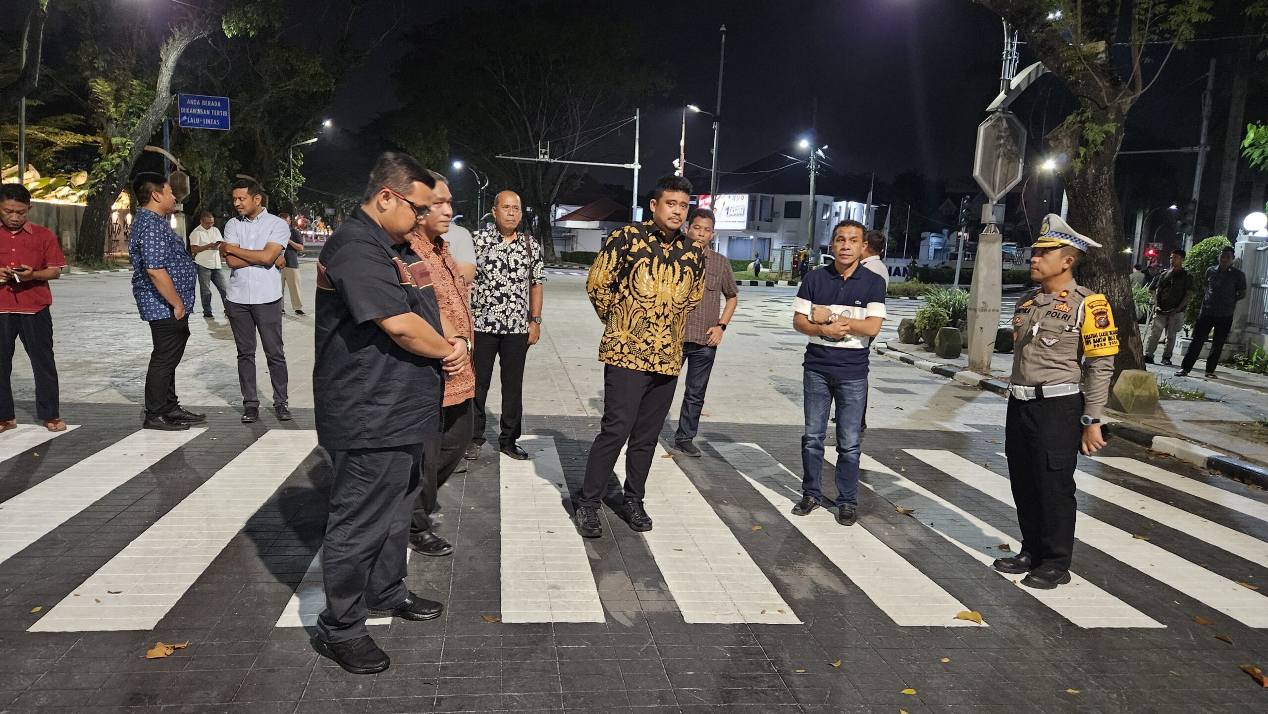 Sudah Sesuai Spesifikasi, Intersection Jalan Sudirman Sudah Bisa Dilalui