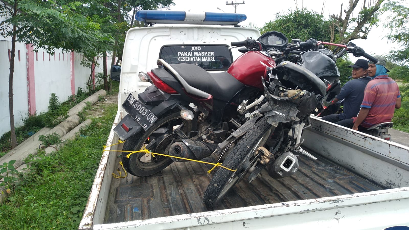 Pelajar SMA Tewas Usai Jatuh Dan Ditabrak Sepeda Motor