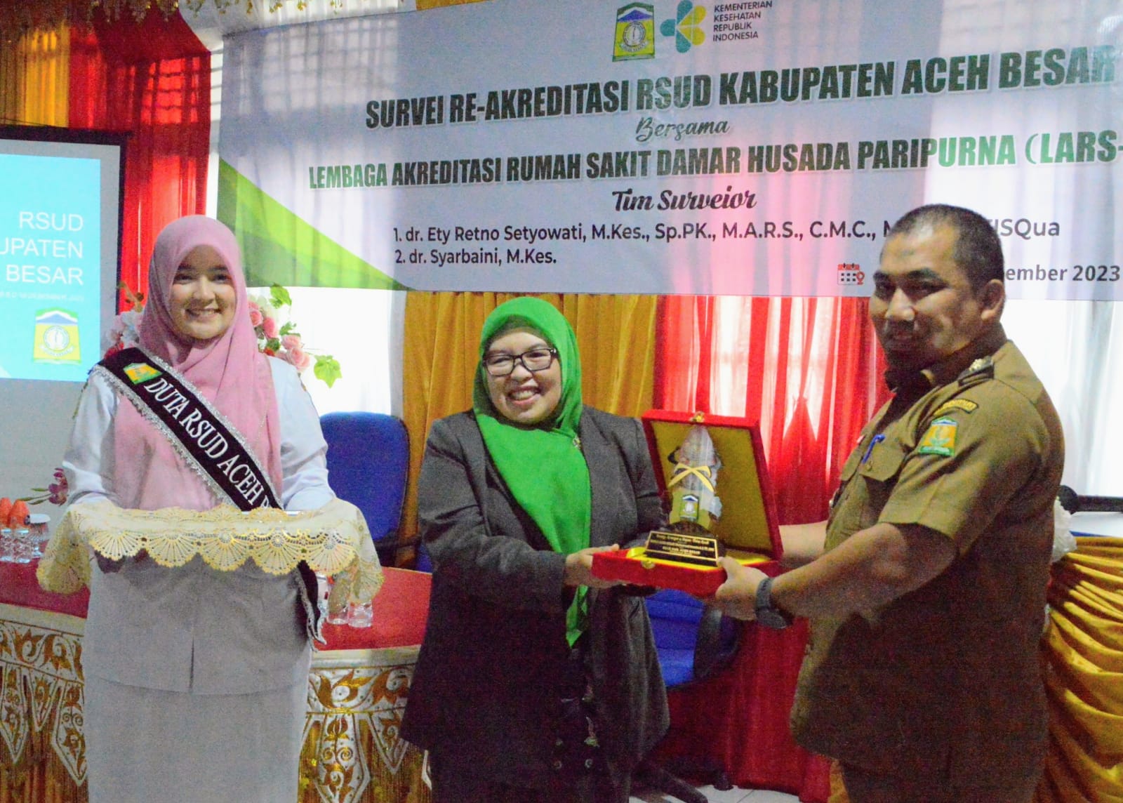 Pj Bupati Minta RSUD Aceh Besar Terus Tingkatkan Mutu Pelayanan