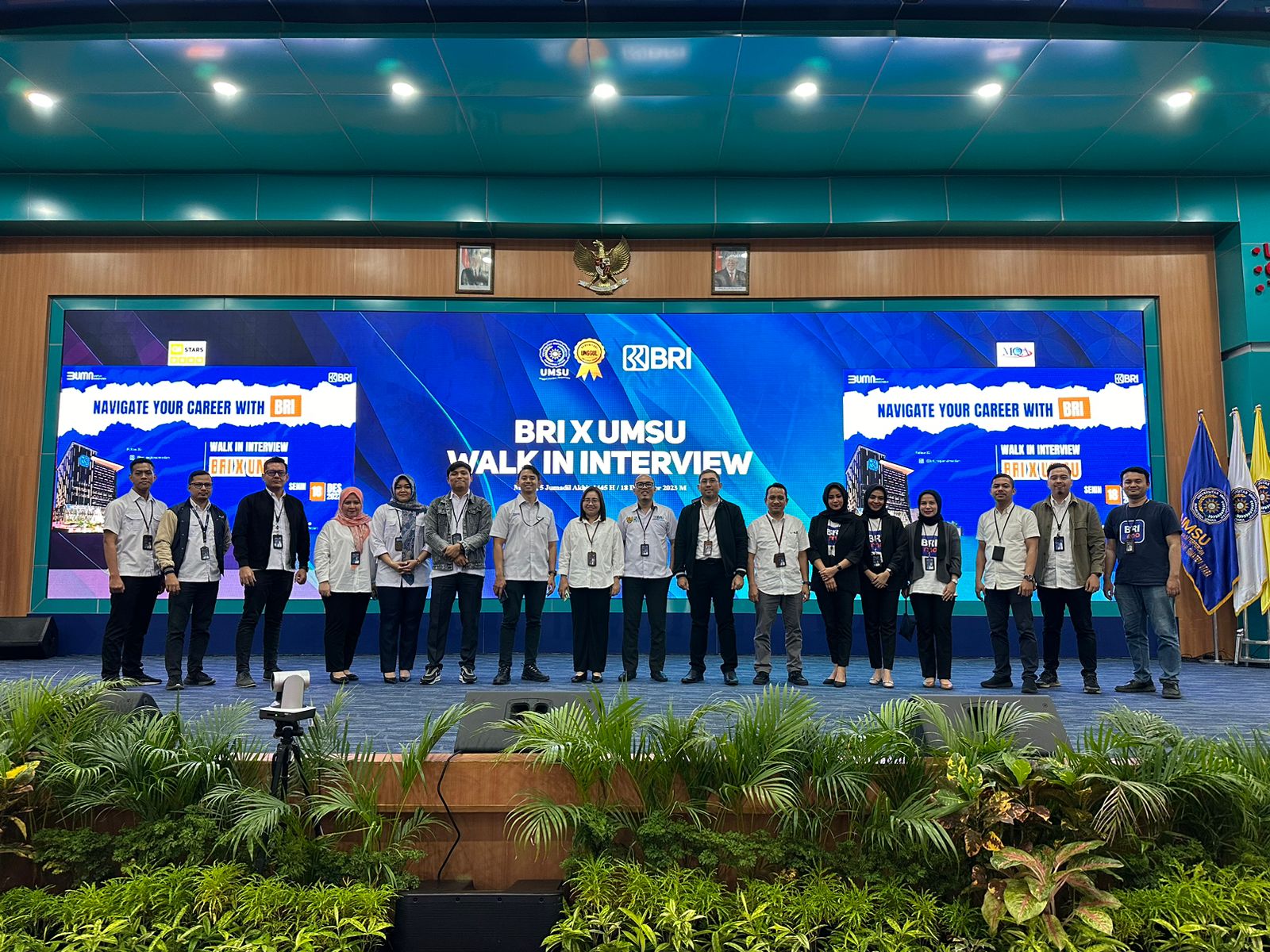 UMSU Perkuat Kerjasama Dengan PT. Bank Rakyat Indonesia Regional Office Medan