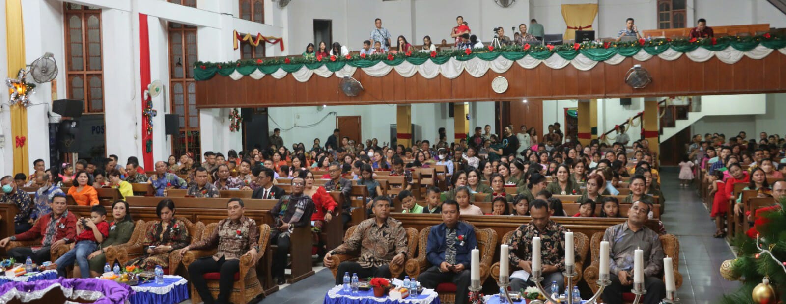 Kapolres Hadiri Perayaan Natal Polres P. Siantar