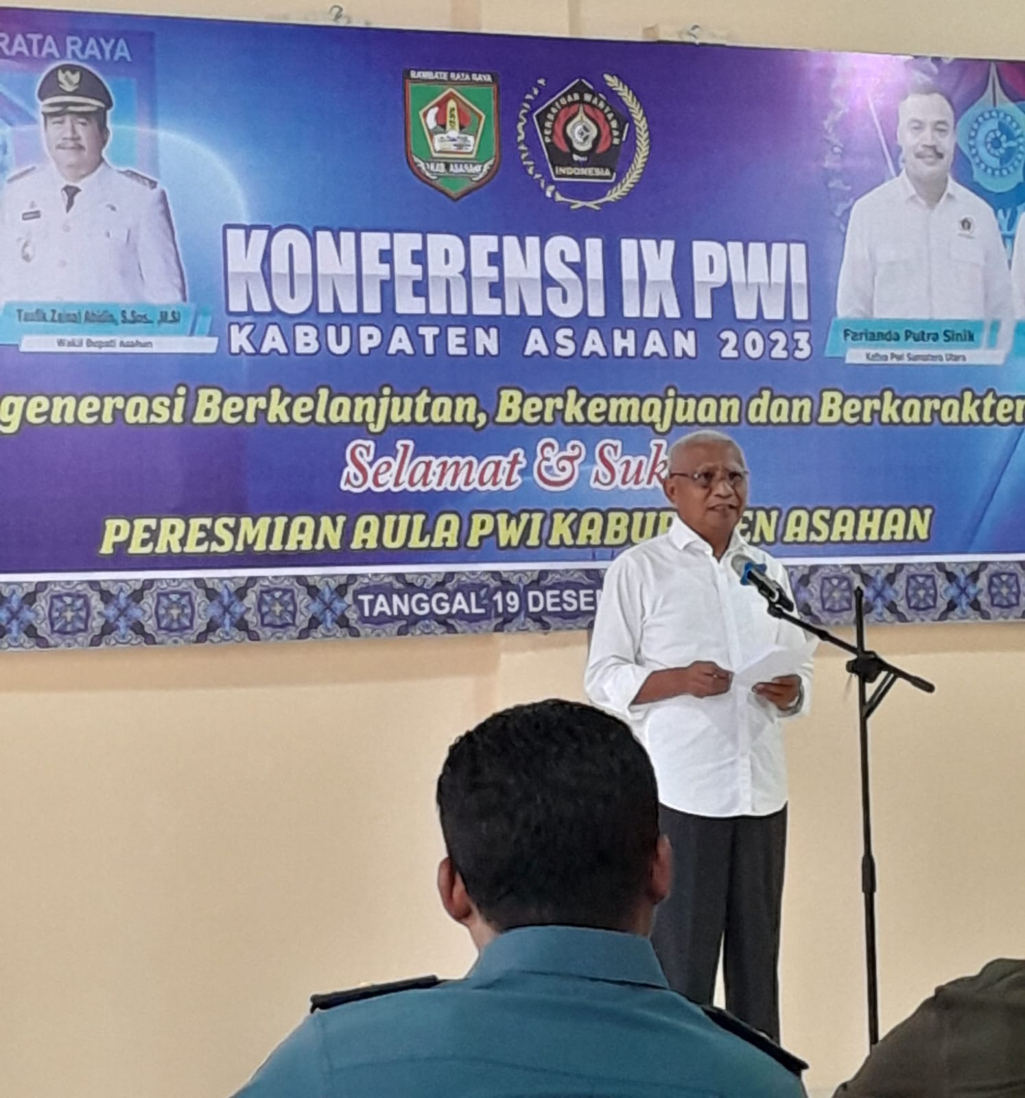 Sapriadi Wartawan Waspada Ketua PWI Asahan 2023-2026