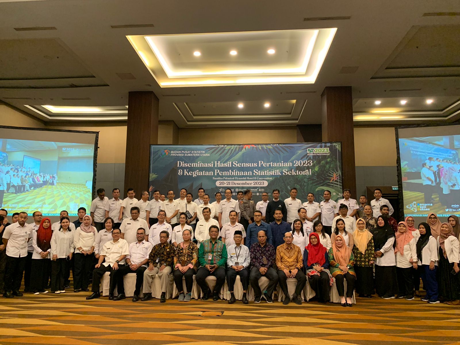 BPS Sumut Gelar Diseminasi Hasil Sensus Pertanian 2023 dan Kegiatan Pembinaan Statistik Sektoral