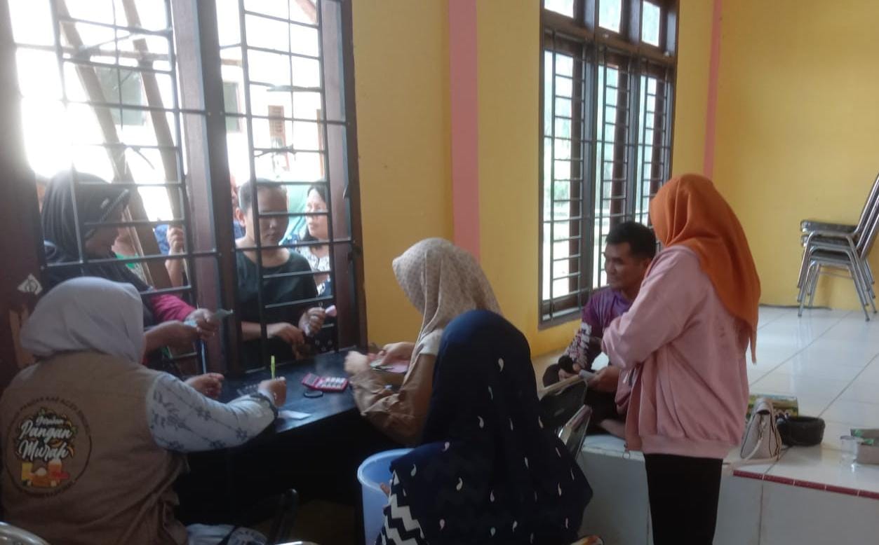 Stabilkan Harga Pangan Di Perbatasan Aceh-Sumut, Sambut Hari Ibu Dan Nataru