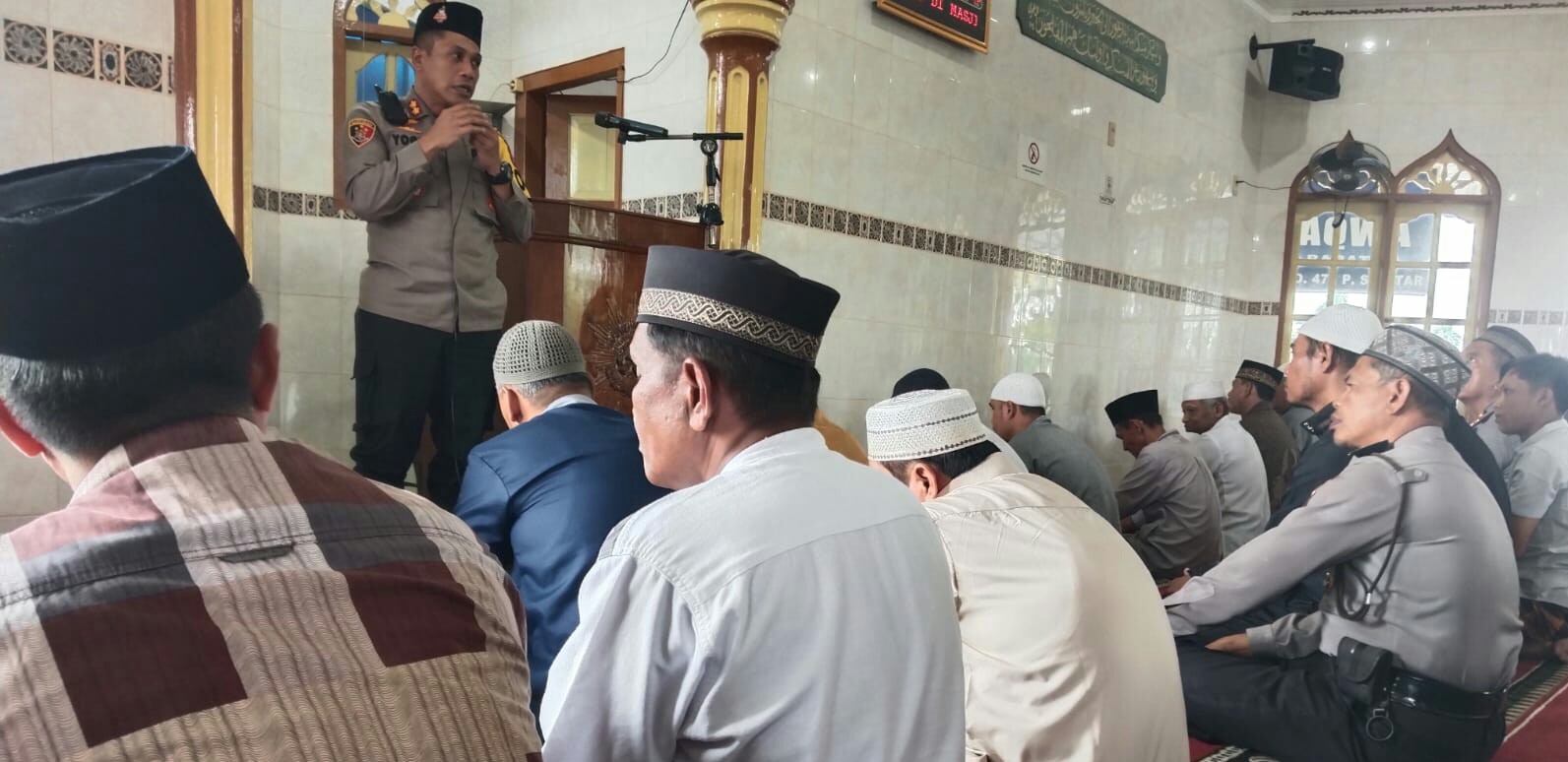 Kapolres P. Siantar Dengarkan Keluhan Masyarakat